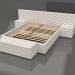 3d model The Kalinka bed is large - preview