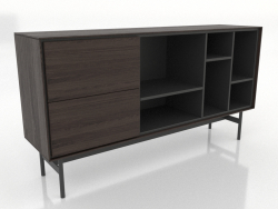 Cabinet 1 1600x400 mm (ash walnut)