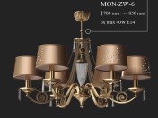 Lustre KUTEK MONZA LUN-ZW-6