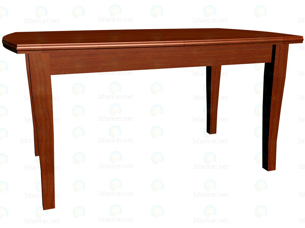 3d model Folding table (folded) - preview