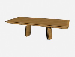 Table rectangulaire olympique