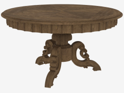 Стол обеденный круглый 55" FRENCH ROUND TABLE (8831.0001.M.602)