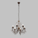 3d model Chandelier Riccio (1400-6P) - preview