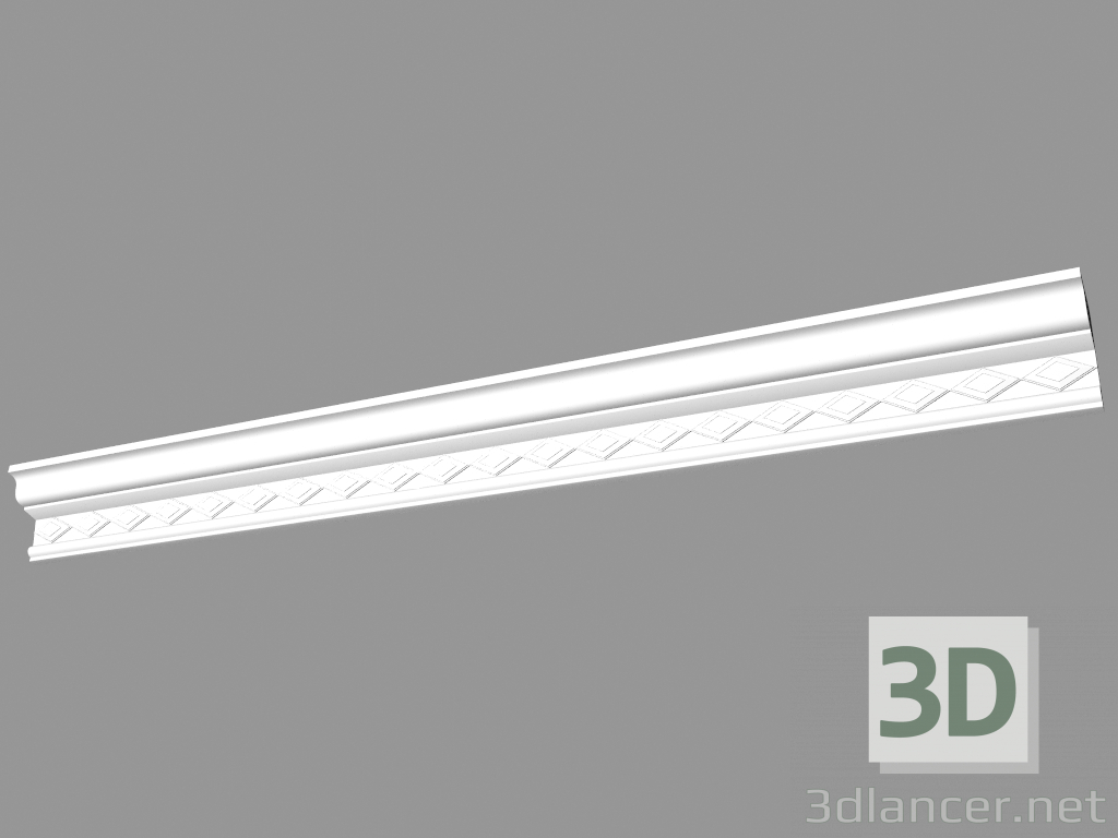 3D Modell Geformtes Gesims (CF28) - Vorschau