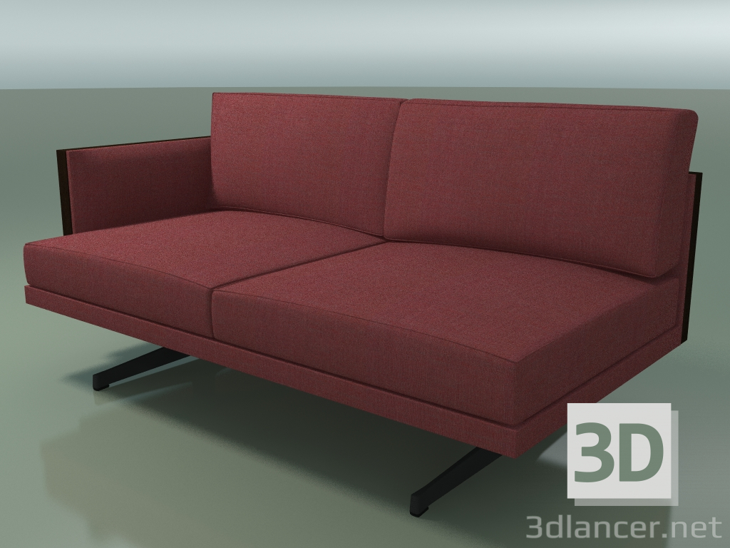 3D modeli Uç modülü 5230 (sağ kolçak, H ayaklar, Wenge) - önizleme