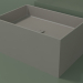 modello 3D Lavabo da appoggio (01UN42301, Clay C37, L 72, P 48, H 36 cm) - anteprima