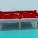 3D Modell Billard-Tisch - Vorschau