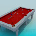 3D modeli Bilardo masası - önizleme