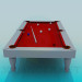 3D Modell Billard-Tisch - Vorschau