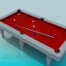 3D modeli Bilardo masası - önizleme