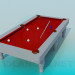 3D modeli Bilardo masası - önizleme