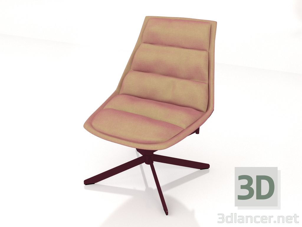 3d model Armchair Frank Fat F04 - preview