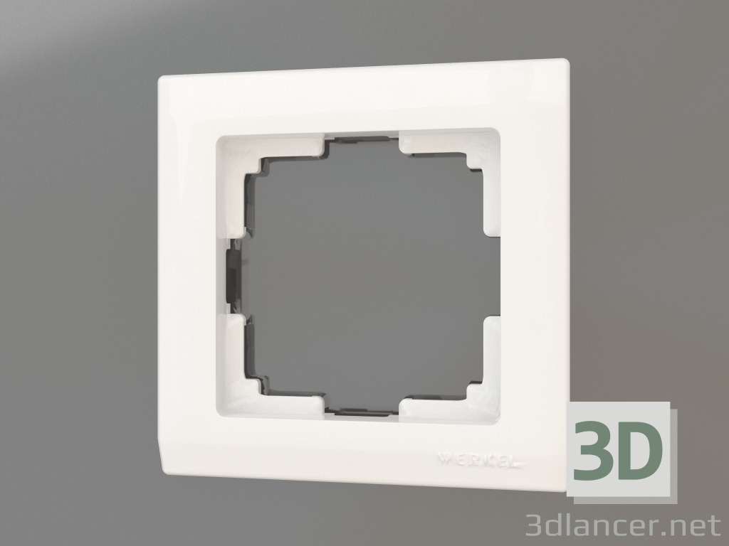 3d model Frame for 1 post Stark (white) - preview