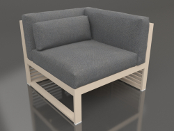 Modular sofa, section 6 right (Sand)