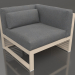 3d model Modular sofa, section 6 right (Sand) - preview