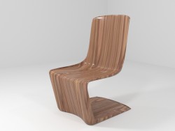 Chaise en bois