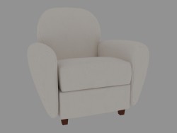 Armchair Madonna Leather Snow