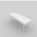 3d model Mesa basica comedor - vista previa