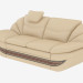 3D Modell Ledersofa - Vorschau