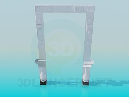 3d model Clypeus en puerta - vista previa