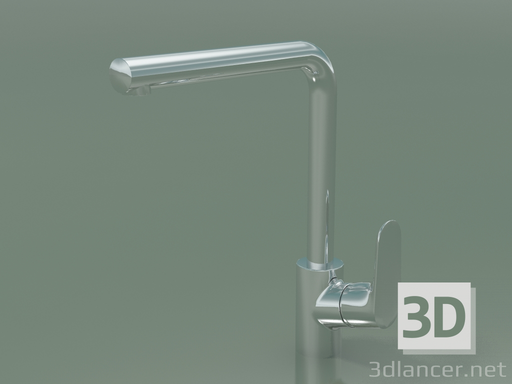 Modelo 3d Misturador monocomando de cozinha (31817000) - preview