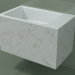 3d model Lavabo de pared (02R132102, Carrara M01, L 60, P 36, H 36 cm) - vista previa