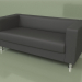 3D Modell Dreibettsofa Alecto (Domus schwarz) - Vorschau