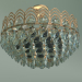 3d model Suspension chandelier 3649-6 (gold-transparent Strotskis crystal) - preview