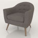 3d model Sillón Florence (gris-beige) - vista previa