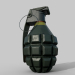 3d Grenade MK 2 model buy - render