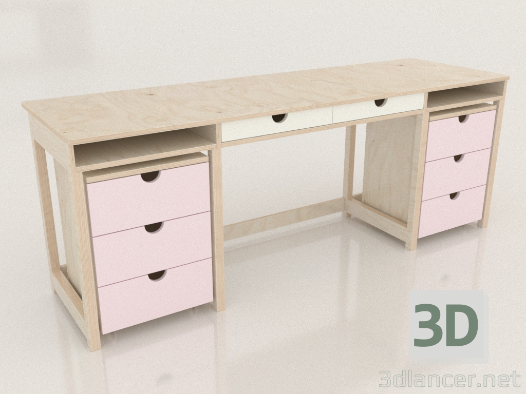 Modelo 3d Mesa MODO T1 (TPDTA1) - preview