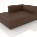 3d model Chaise longue 177 SOLO with an armrest on the right - preview