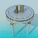 3D Modell Runder Tisch - Vorschau