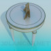 3D Modell Runder Tisch - Vorschau
