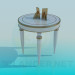 3D Modell Runder Tisch - Vorschau