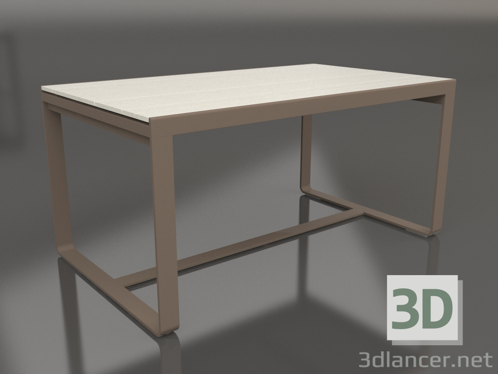 3d модель Стол обеденный 150 (DEKTON Danae, Bronze) – превью