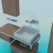 3d model Muebles para el lavabo - vista previa