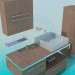 3d model Muebles para el lavabo - vista previa