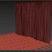 3D Tül perdeler 07 modeli satın - render