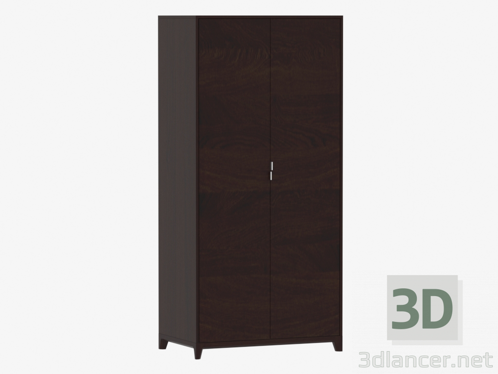 3D Modell Kleiderschrank CASE № 3 - 1000 (IDC019002000) - Vorschau