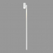 3d model Street lamp SLOT POLE (S3958 + S2811_150W_HIT) - preview