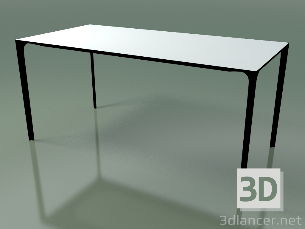 3d model Mesa rectangular 0802 (H 74 - 79x160 cm, laminado Fenix F01, V39) - vista previa