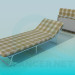 3d model Folding bed with mattress - preview