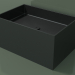 3d model Lavabo sobre encimera (01UN42301, Deep Nocturne C38, L 72, P 48, H 36 cm) - vista previa