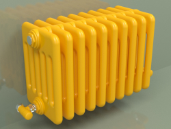 Radiateur TESI 6 (H 300 10EL, jaune melon - RAL 1028)