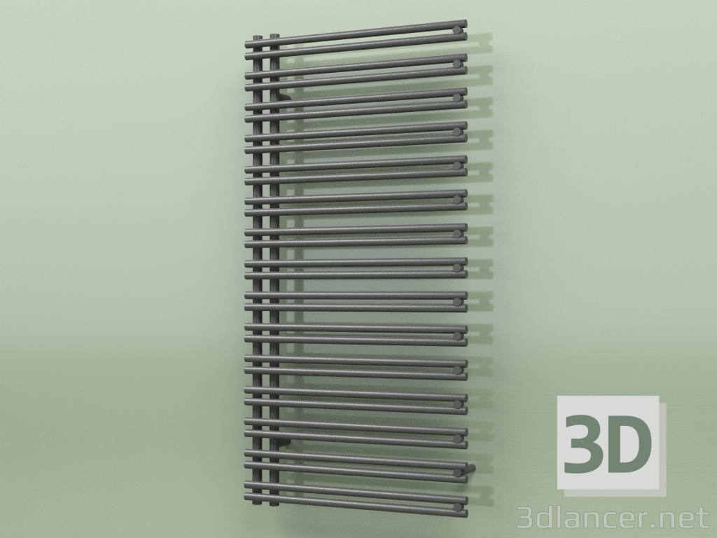 3d model Heated towel rail - Ratea (1200 x 600, RAL - 9005) - preview