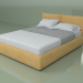 3d model Double bed Rona 1.6 m - preview