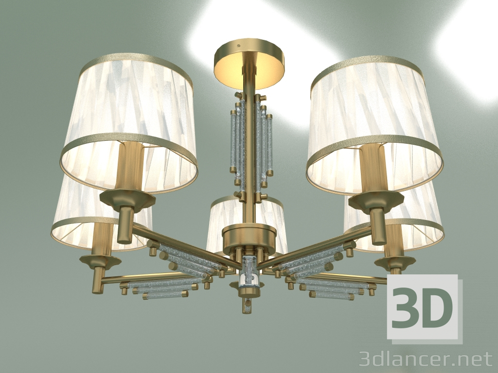 modello 3D Lampadario a soffitto 60081-5 - anteprima