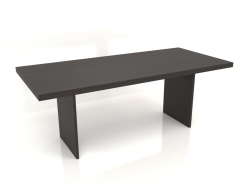 Dining table DT 13 (2000x900x750, wood brown dark)