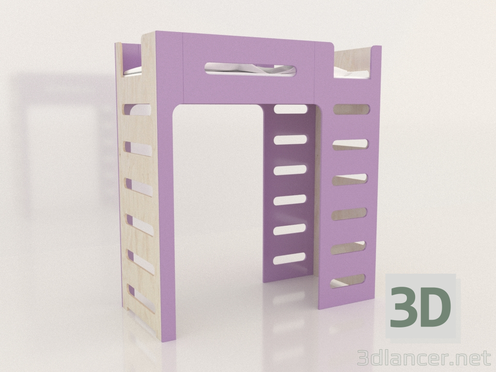 modello 3D Letto a soppalco MOVE GR (FLMGR0) - anteprima